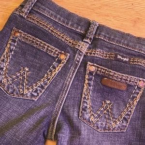 Girls Wrangler flare jeans